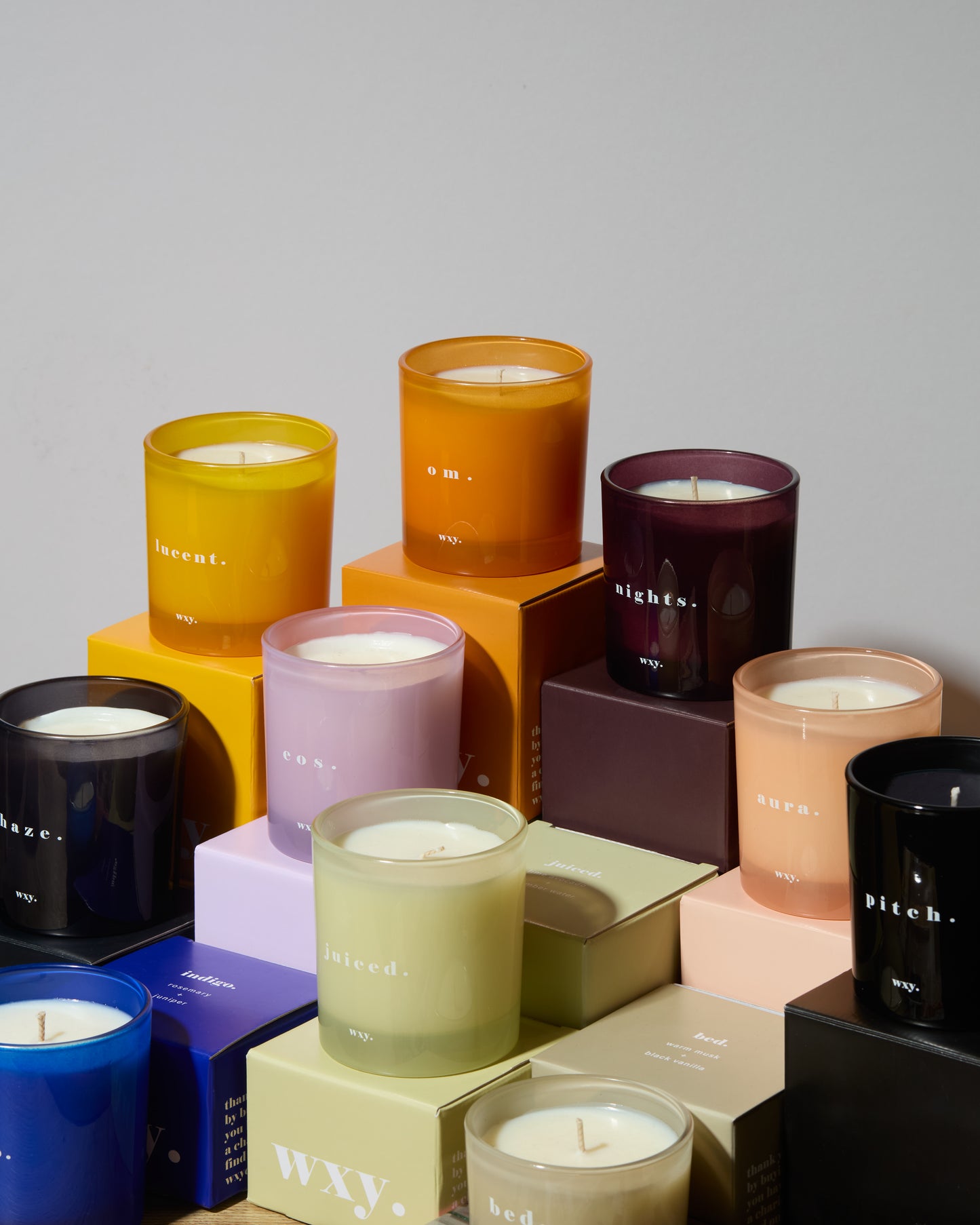 Om Bamboo Leaf & Neroli Wxy Deluxe Candle