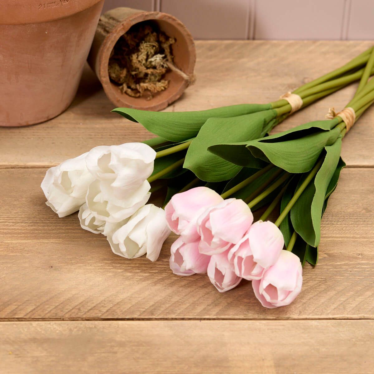 Real Touch Faux Tulips - 2 colours