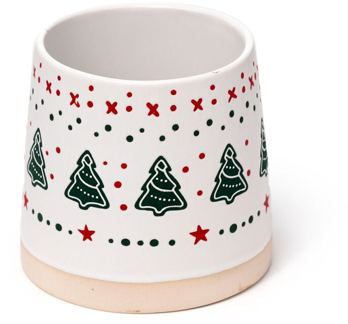 Christmas Tapered Stoneware Mug (4 styles)