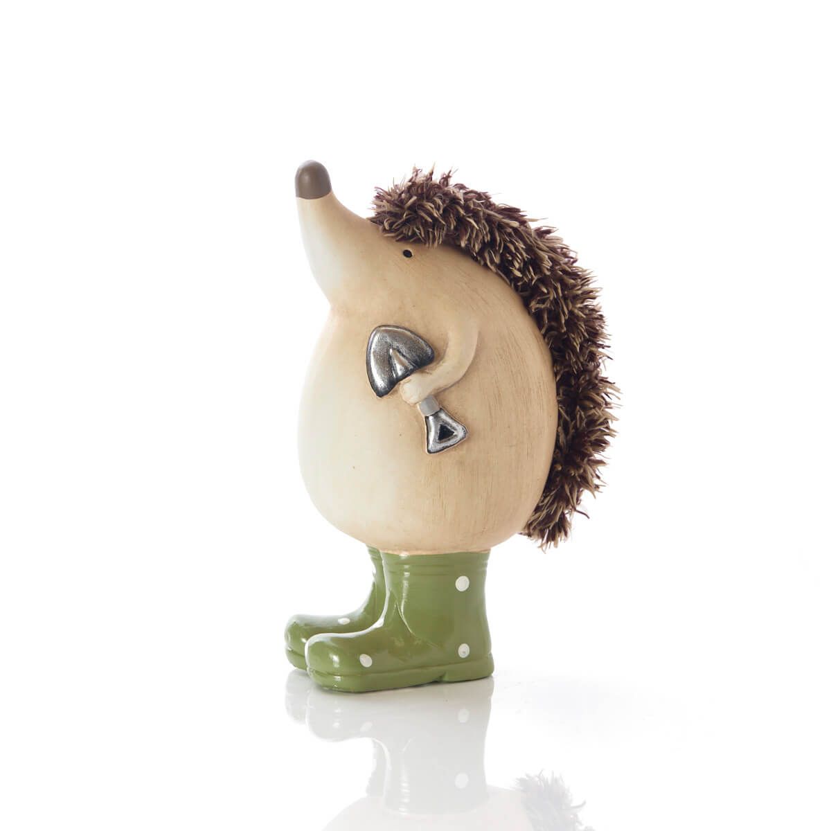 Hedgehogs in Wellies Ornaments