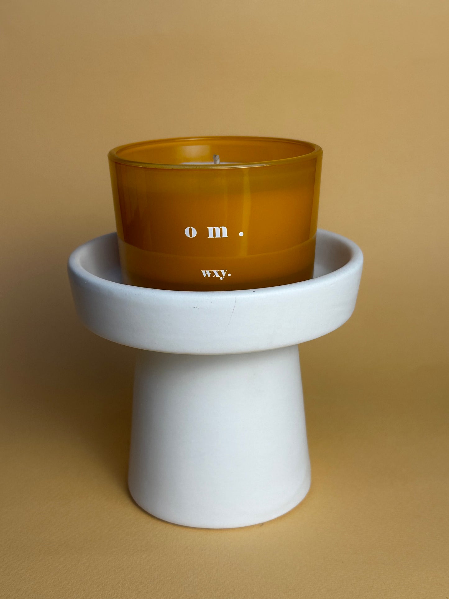 Om Bamboo Leaf & Neroli Wxy Deluxe Candle