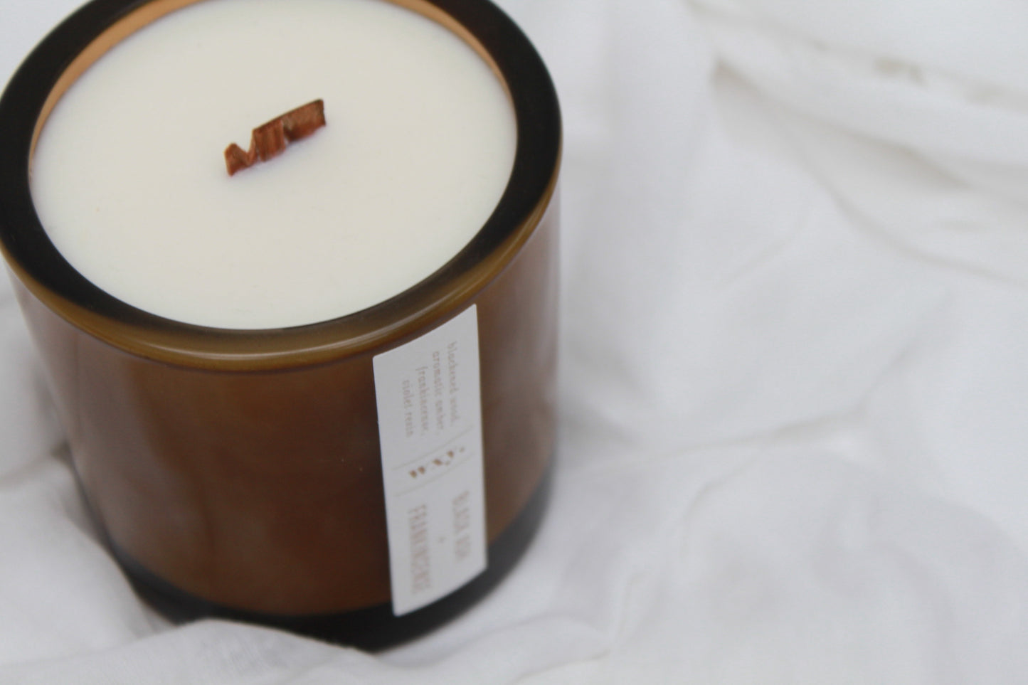 Wxy Luxury Amber Candle