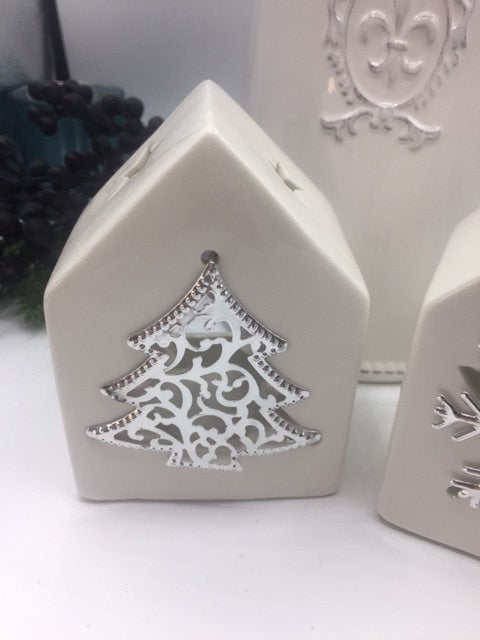 White House Style Tealight Holder - 4 designs available