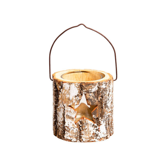 Winter star tealight holder