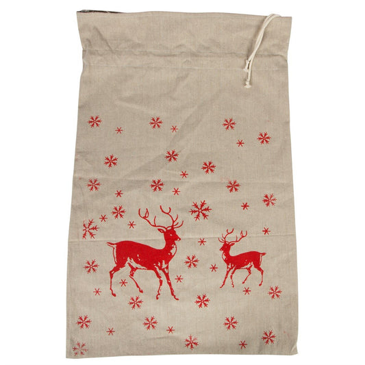 Drawstring present sacks