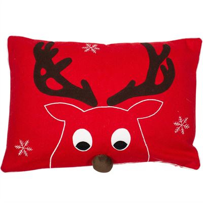 Prancer Christmas Cushion