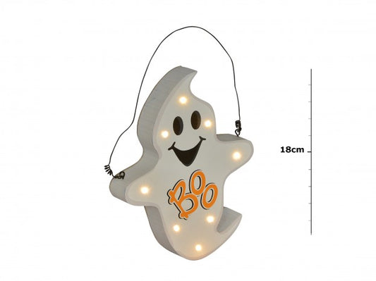 LED Ghost plaque