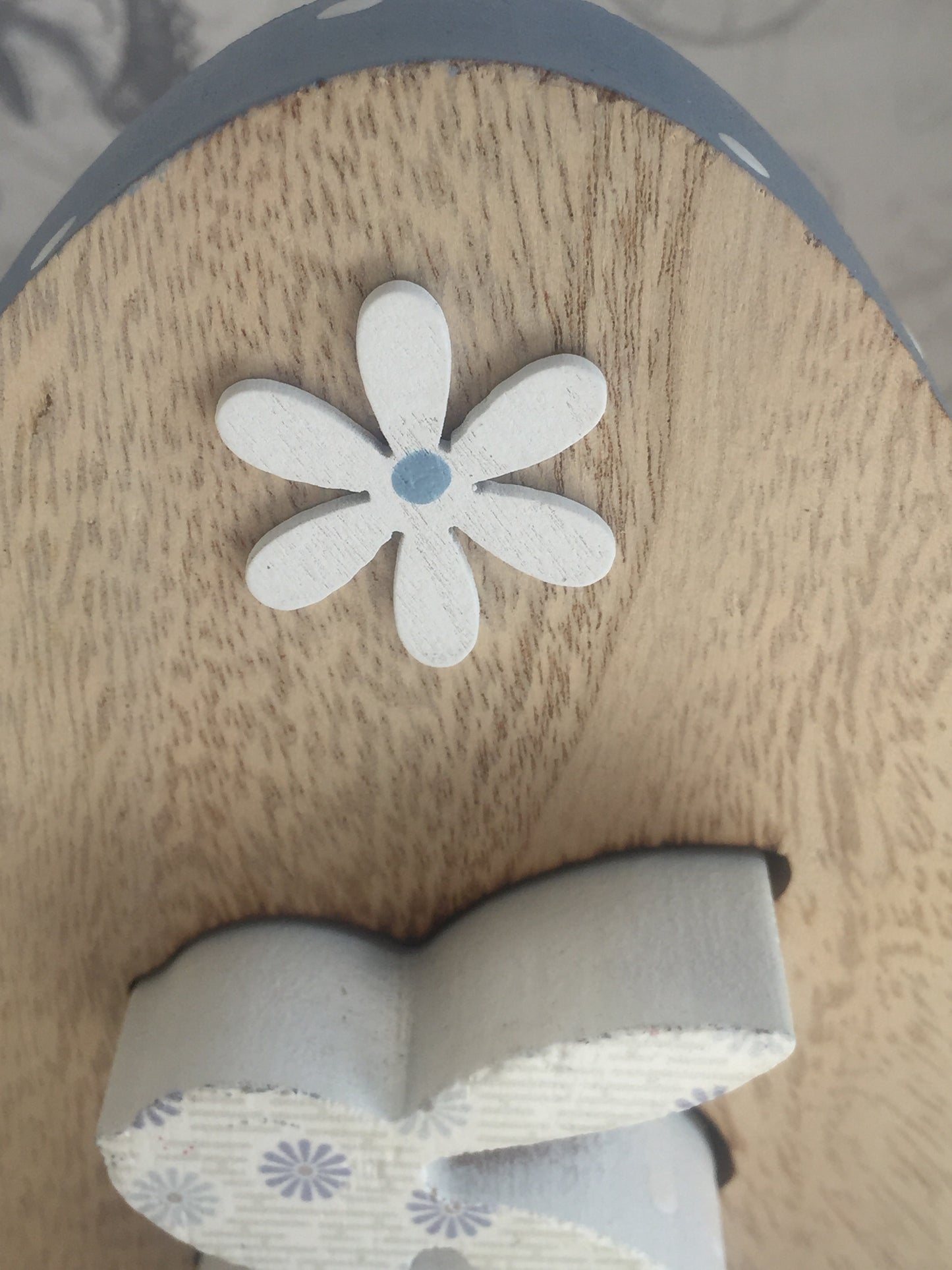 Rustic Wooden Easter Egg Decorations
