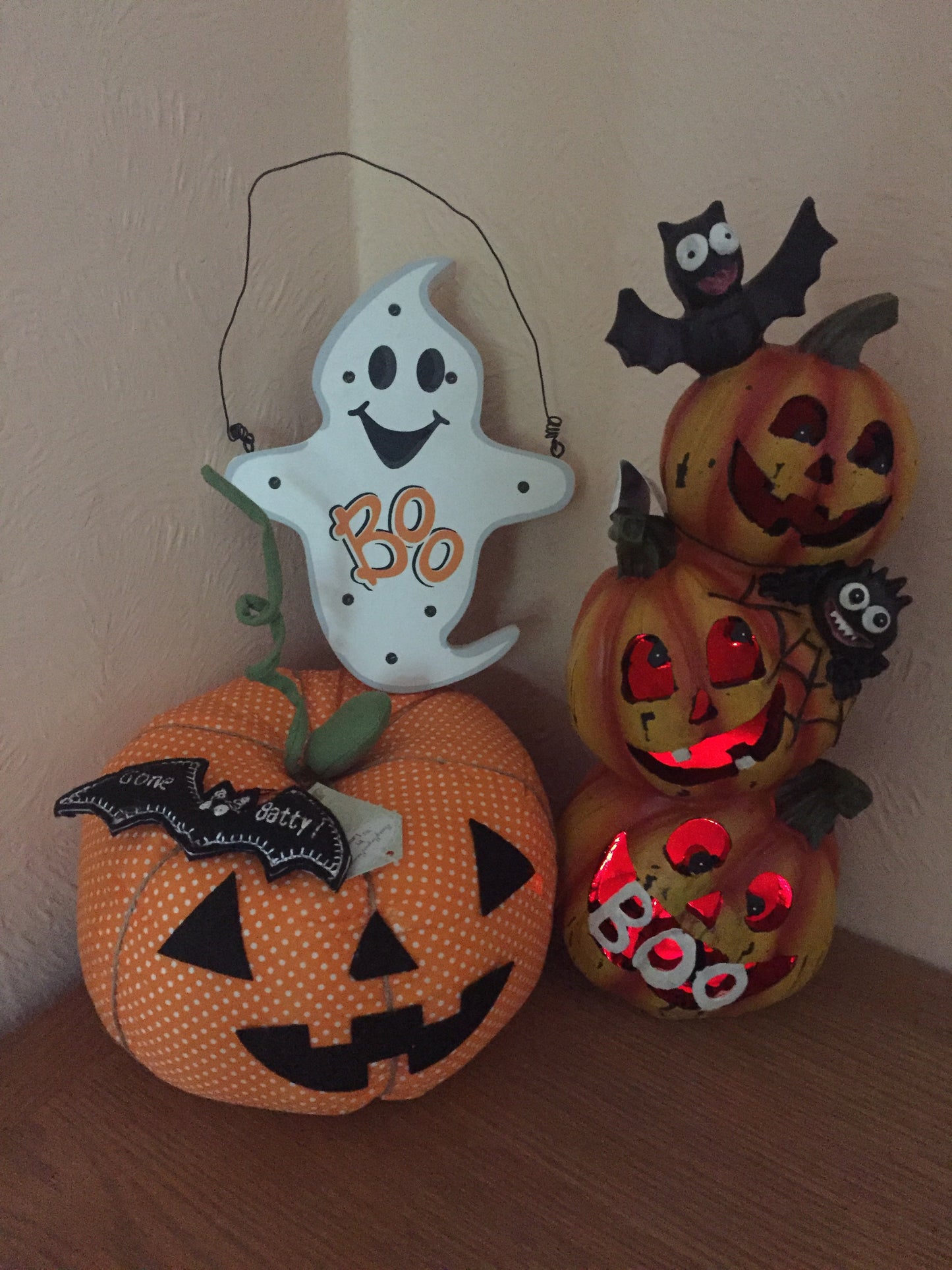 Halloween Pumpkin Door Stop