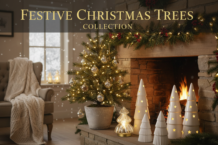 Christmas Trees Banner - Fresh