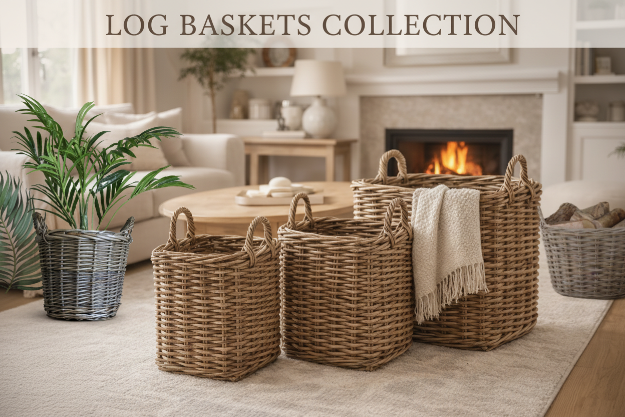Log Baskets Banner