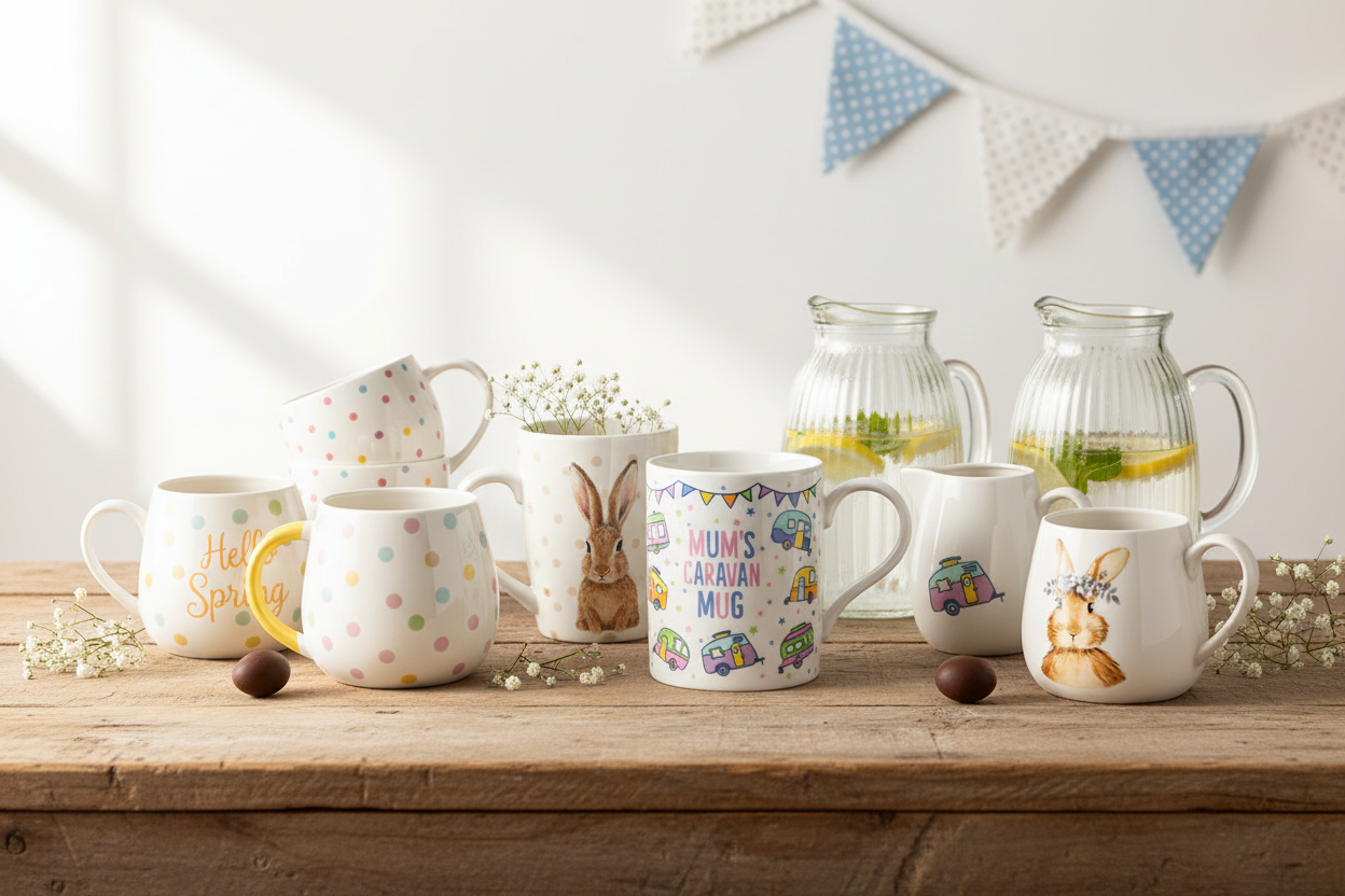 Mugs & Jugs with Products