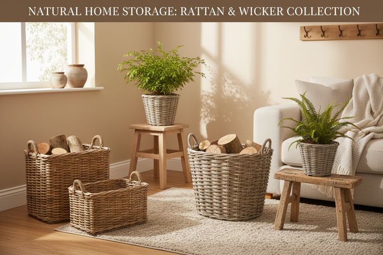 Rattan Baskets Banner