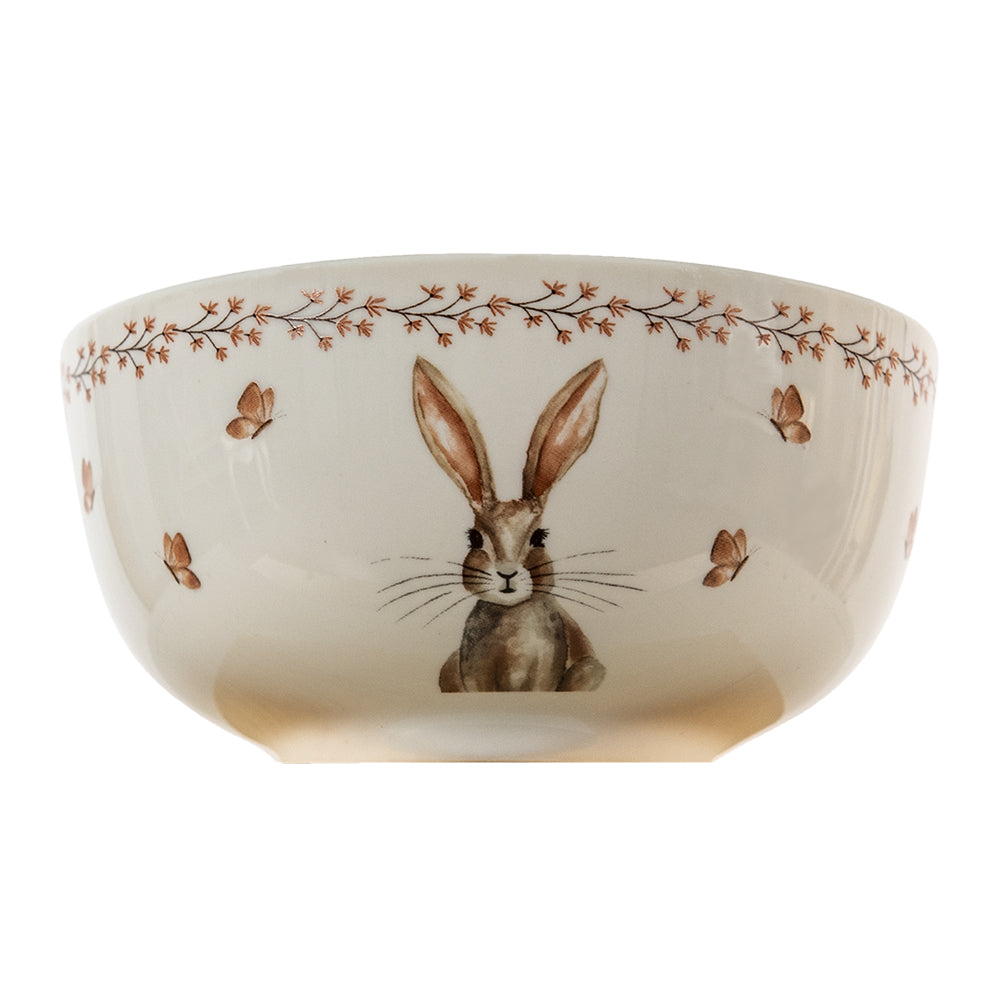 Porcelain Bunny Bowl