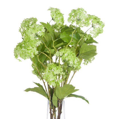 Green Viburnum Faux Spray