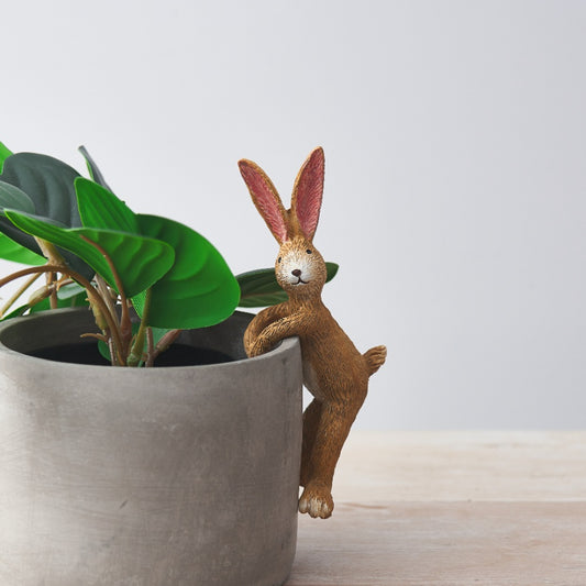 Jasper Rabbit Pot Hanger