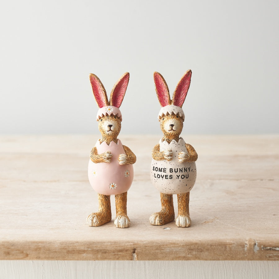 'Some Bunny Loves You' Rabbit Ornaments - 2 styles available