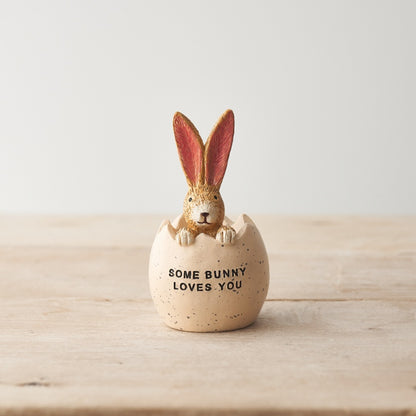 'Some Bunny Loves You' Rabbit Ornaments - 2 styles available