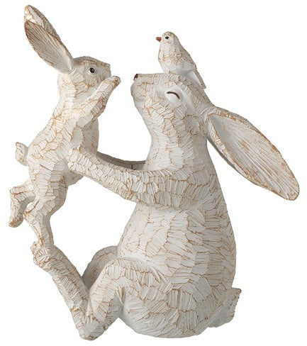 Mother & Baby Rabbit Ornament