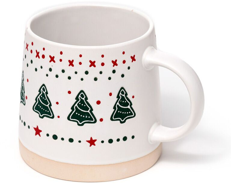 Christmas Tapered Stoneware Mug (3 styles)