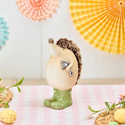 Hedgehogs in Wellies Ornaments