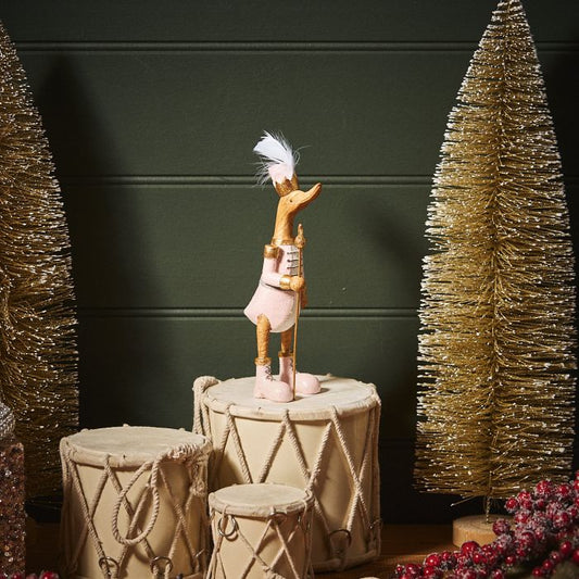 Pink Nutcracker Christmas Duck