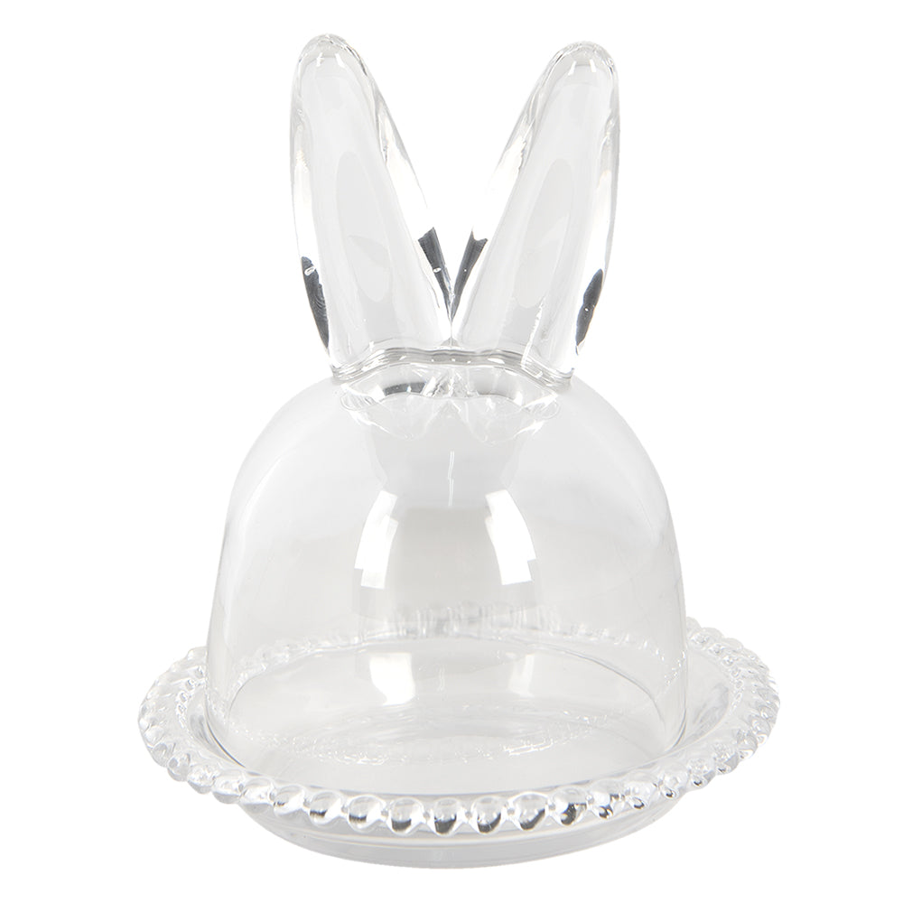 Glass Dome Bunny Cloche Bell Jar