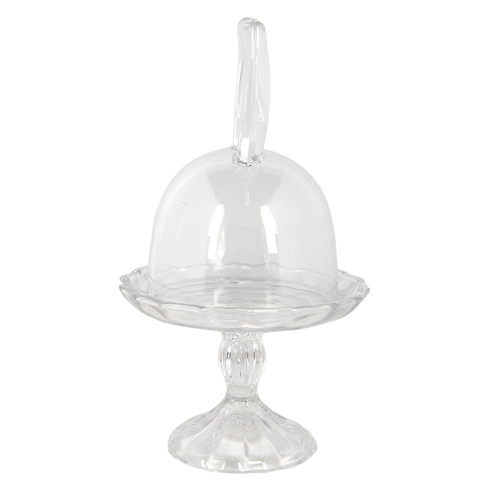 Glass Dome Bunny Cloche Bell Jar - Clear