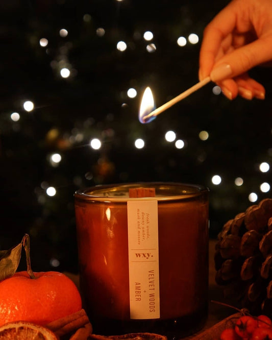 Wxy Luxury Amber Candle