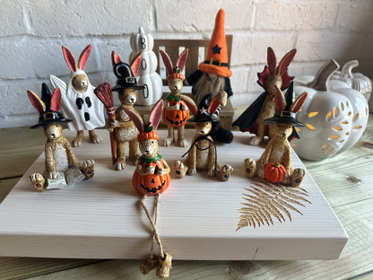 Halloween Rabbit Ornaments