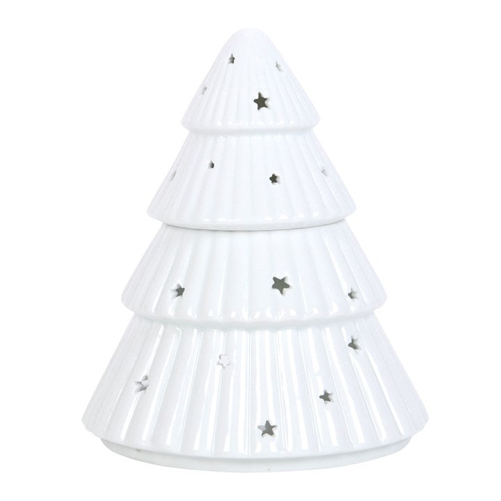 Christmas Tree Oil Burner - Pink or White