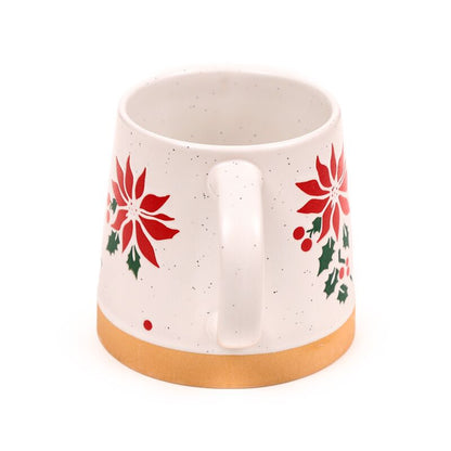 Christmas Tapered Stoneware Mug (4 styles)