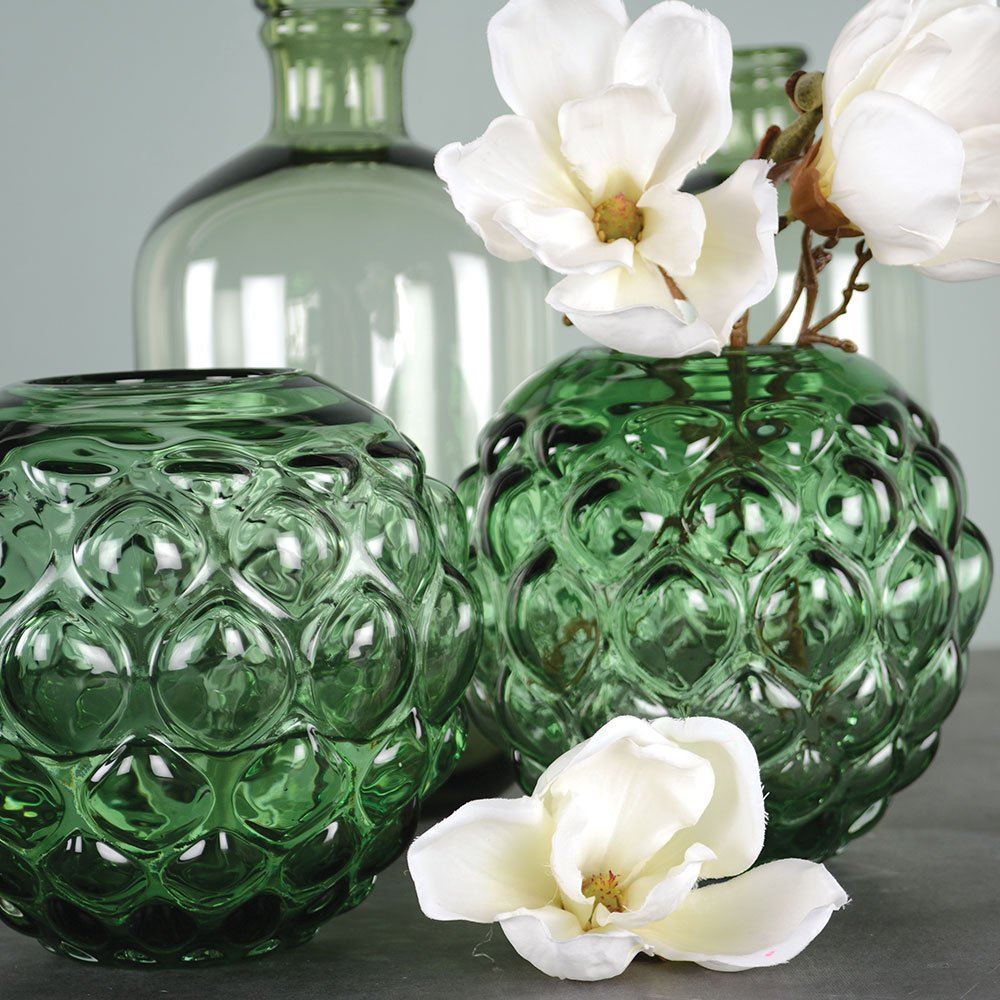 Glass Globe Vase Brassica