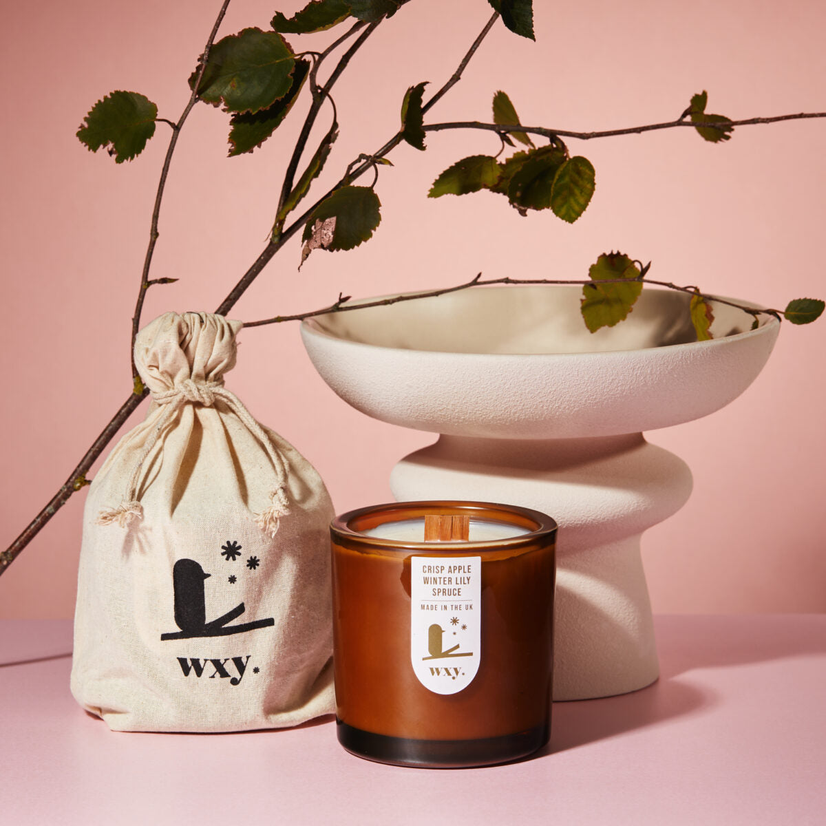 Wxy Luxury Amber Christmas Candle