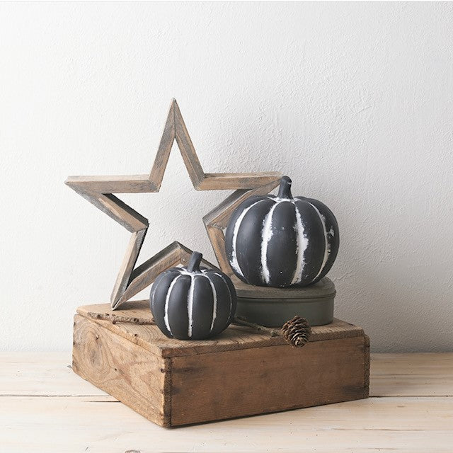 Black Pumpkins - Set of 2