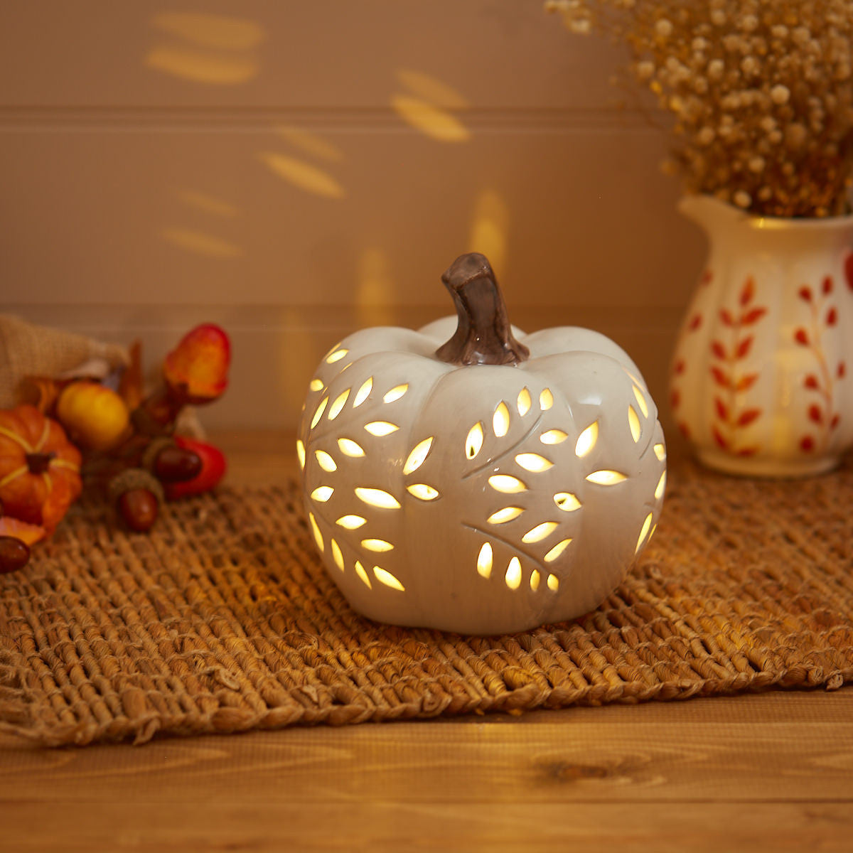 Pumpkin LED Lantern