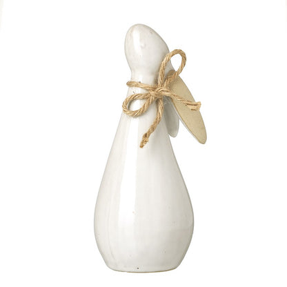 White Porcelain Rabbit Ornaments - 2 sizes available