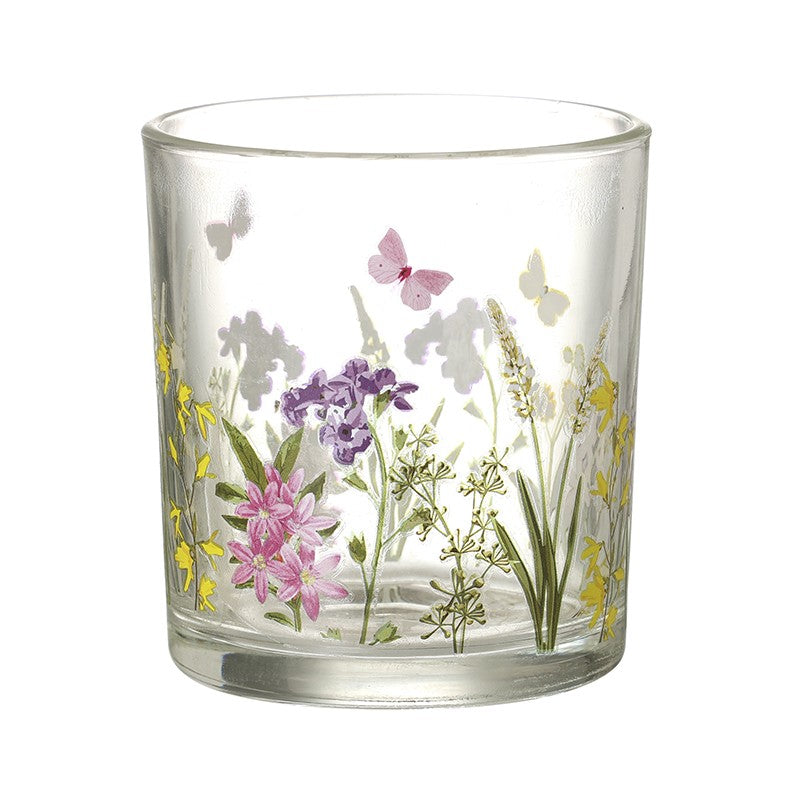 Spring Flowers Tea Light Holder - 2 Styles