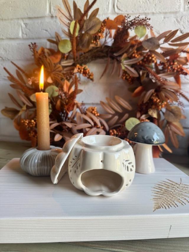 Autumn Leaves Pumpkin Oil Burner