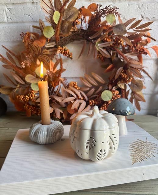 Autumn Leaves Pumpkin Oil Burner