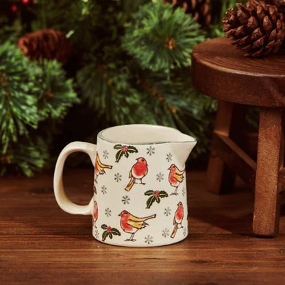 Christmas Robin & Holly Mug