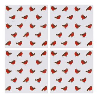 Robins Coasters Set of 4