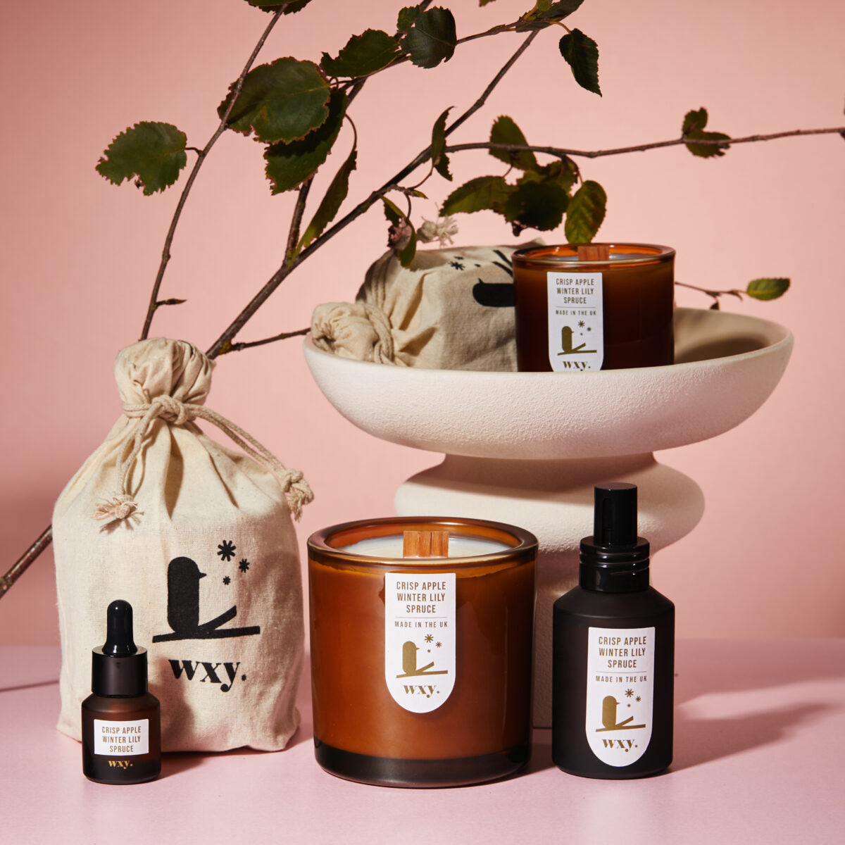 Wxy Luxury Amber Christmas Candle