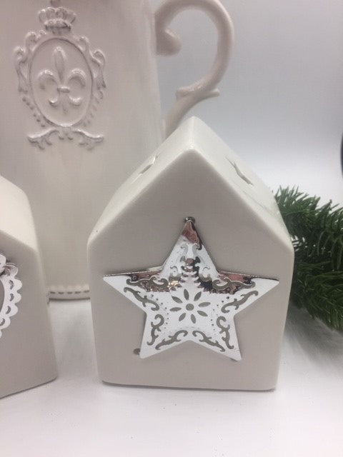 White House Style Tealight Holder - 4 designs available