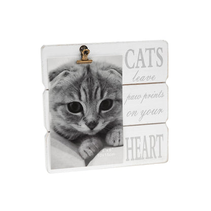 Message Clip Photo Frame - Dog & Cat