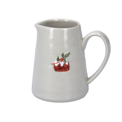 Ceramic Mini Christmas Mugs & Jugs - Gingerbread/Christmas Pudding/Robin