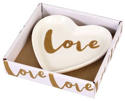 Ceramic Heart Shaped Love Dish