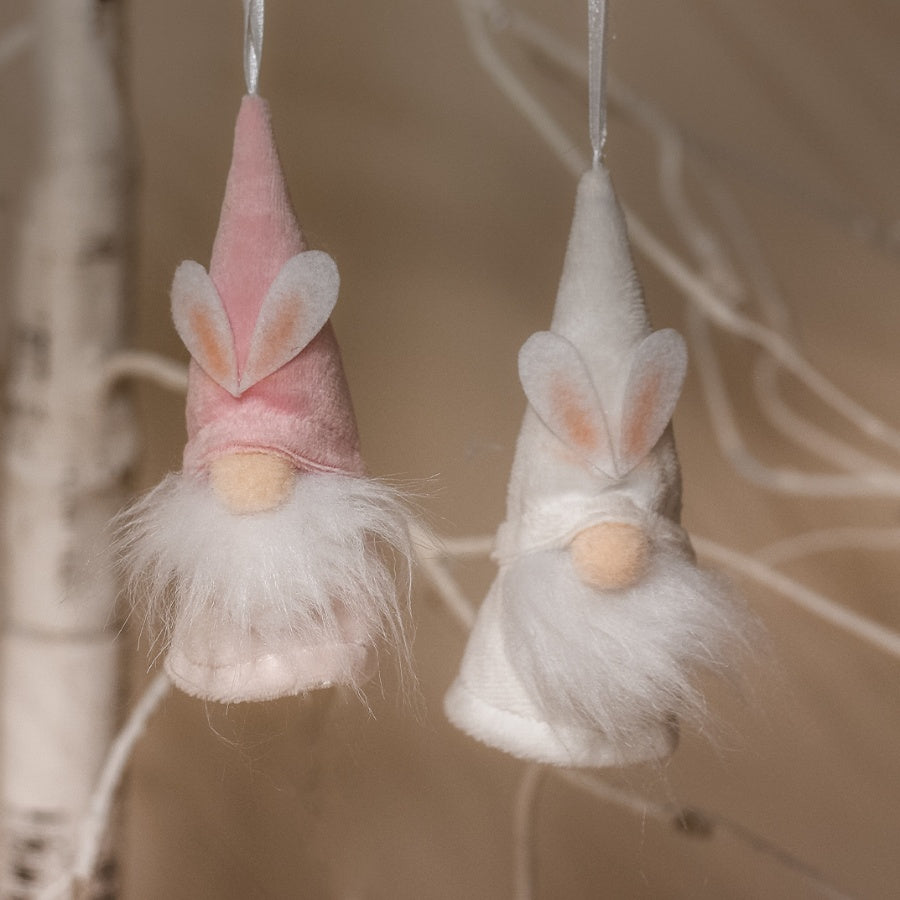 Set of 2 Hanging Bunny Gonks