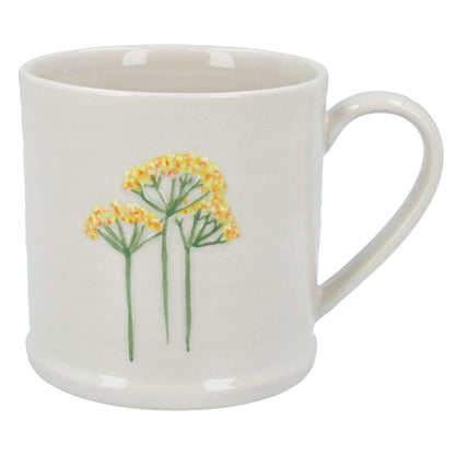 Stoneware Spring Meadow Embossed Mug