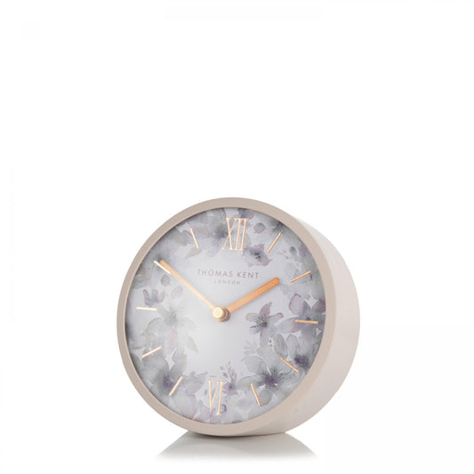 5” Crofter Thomas Kent Mantle Clock - Dusky Pink